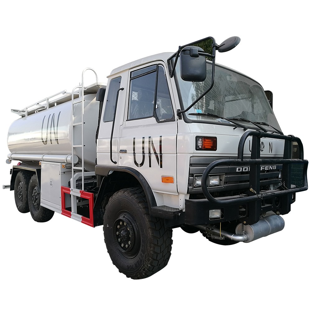 Dongfeng 6 * 6 รถบรรทุกน้ำมันเชื้อเพลิง