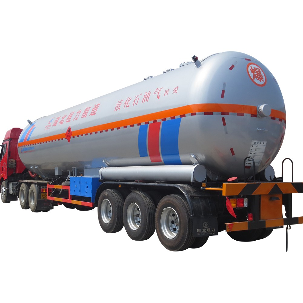 รถพ่วงขนส่ง Lpg 49.6 M3 20.8 ตัน
